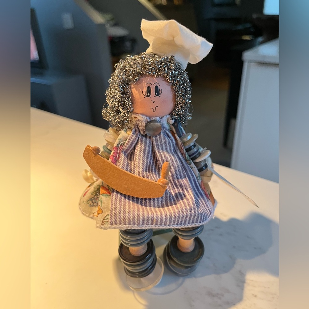 Vintage 1993 with tags.  Button baby - Just for you chef doll!